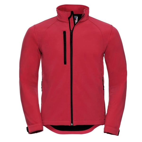Russell Vandafvisende og vindtæt softshell jakke til mænd