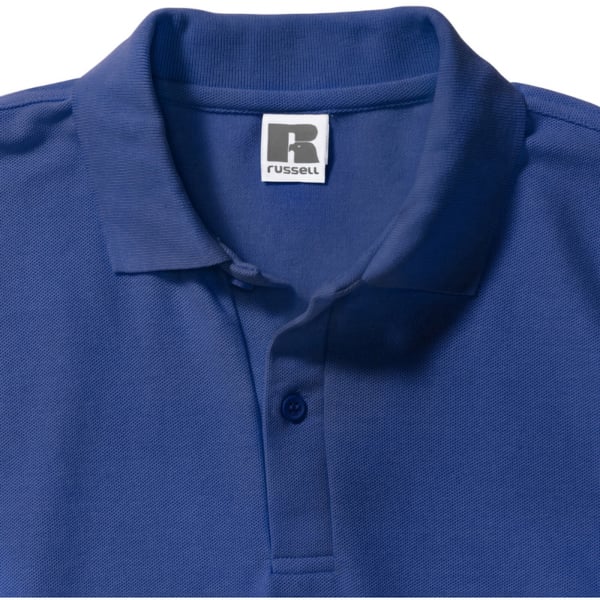 Russell Mens Classic Short Sleeve Polycotton Polo Shirt