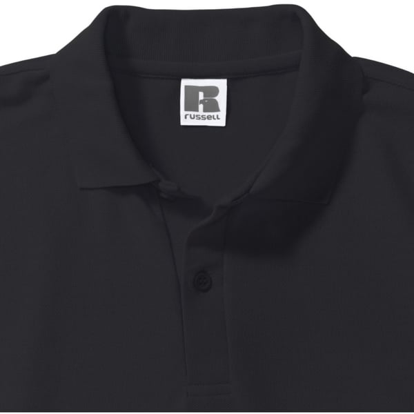 Russell Mens Classic Short Sleeve Polycotton Polo Shirt