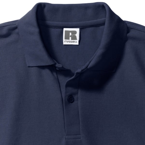 Russell Mens Classic Short Sleeve Polycotton Polo Shirt
