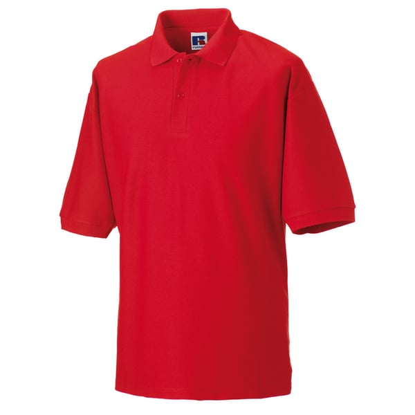 Russell Classic kortærmet poloshirt i polycotton til mænd