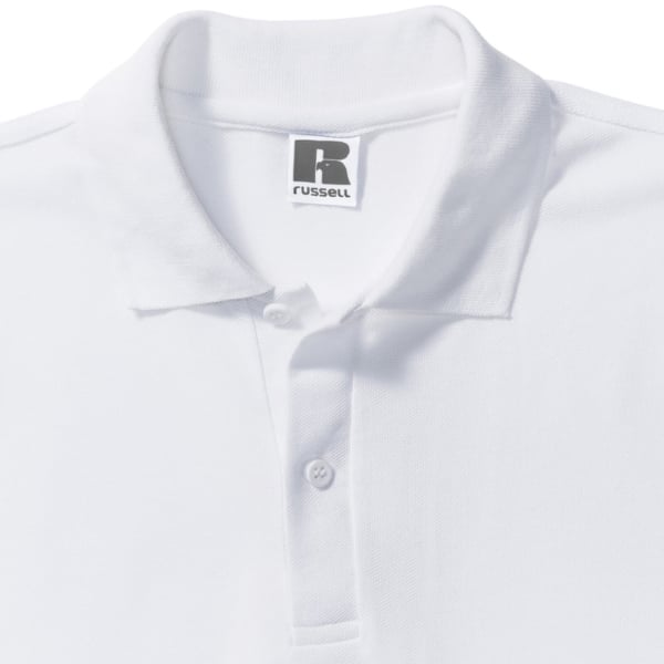 Russell Mens Classic Short Sleeve Polycotton Polo Shirt