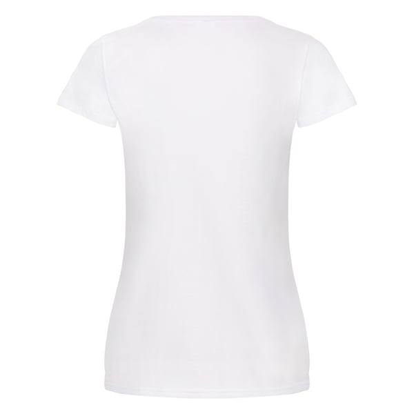 Fruit of the Loom Womens/Ladies Original Plain Lady Fit T-Shirt