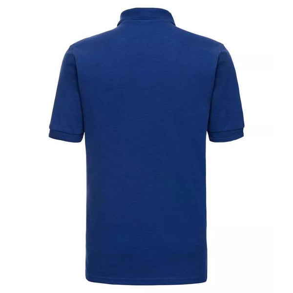 Russell Mens Ripple Collar & Cuff Short Sleeve Polo Shirt