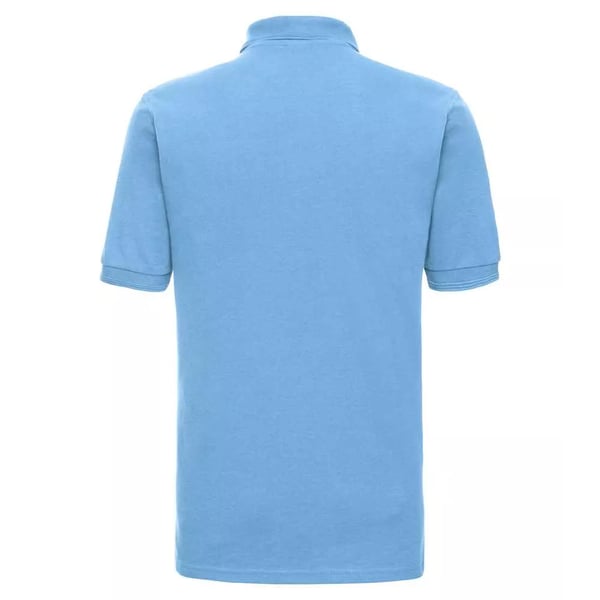Russell Mens Ripple Collar & Cuff Short Sleeve Polo Shirt