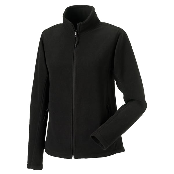 Russell Colours Ladies Full Zip Outdoor Fleece Jacket med fuld lynlås til damer