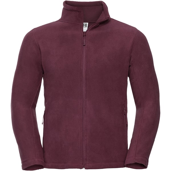 Russell Mens Full Zip Outdoor Fleece Jacket