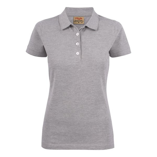 Printer Dame/kvinder poloshirt i stretch