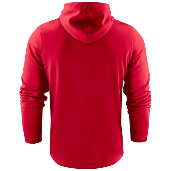 Printer RÖD Herr Layback Hoodie