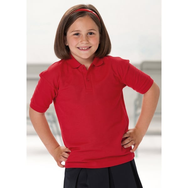 Jerzees Schoolgear Lasten 65/35 Piquépoolopaita