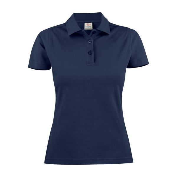 Printer Womens/Ladies Surf Light Melange Polo Shirt