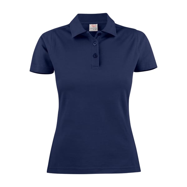 Printer Womens/Ladies Surf Light Melange Polo Shirt