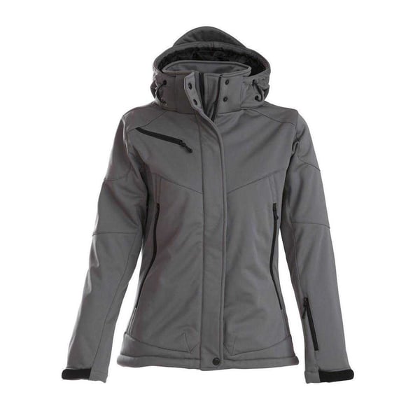 Printer Dam/Kvinnor Skelett Soft Shell Jacka