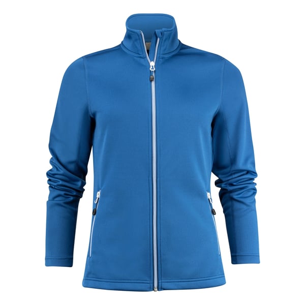 Printer RED Womens/Ladies Powerslide Zipped Sweat Jacket