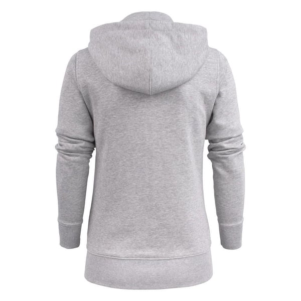Printer Womens/Ladies Overhead Melange Full Zip Hoodie