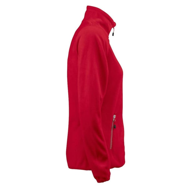Printer RED Womens/Ladies Twohand Fleece Jacket