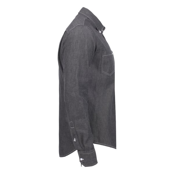 James Harvest Mens Jupiter Denim Look Shirt