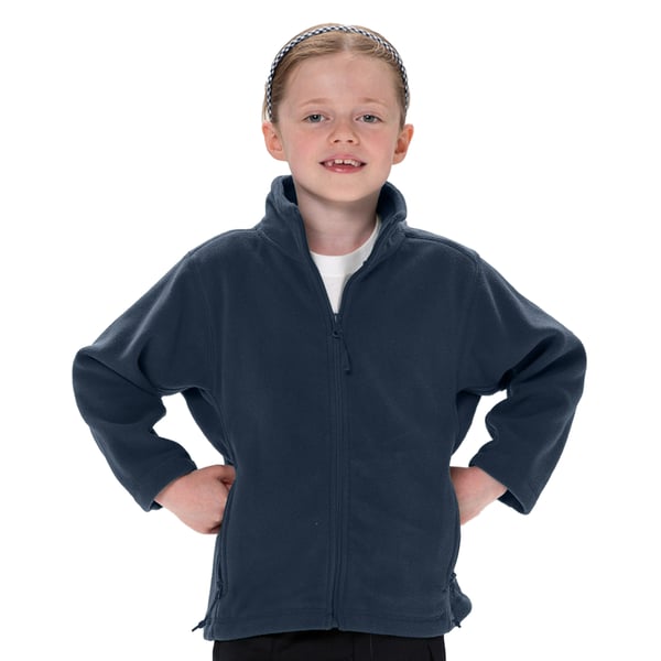 Jerzees Schoolgear Childrens Full Zip Outdoor Fleece Jacket