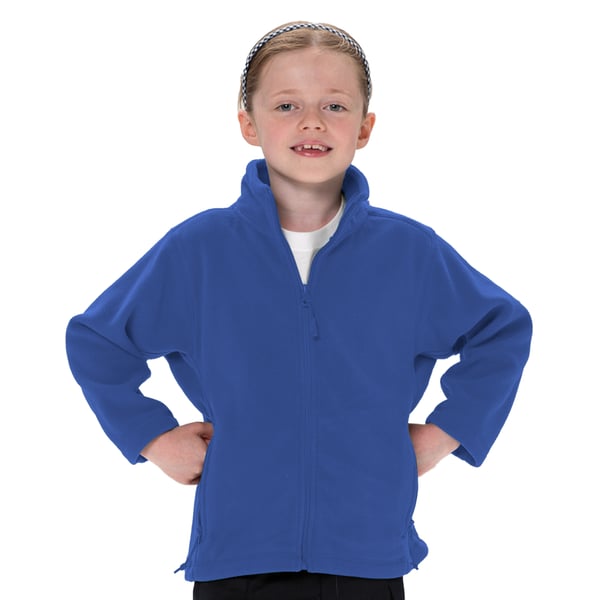 Jerzees Schoolgear Childrens Full Zip Outdoor Fleece Jacket