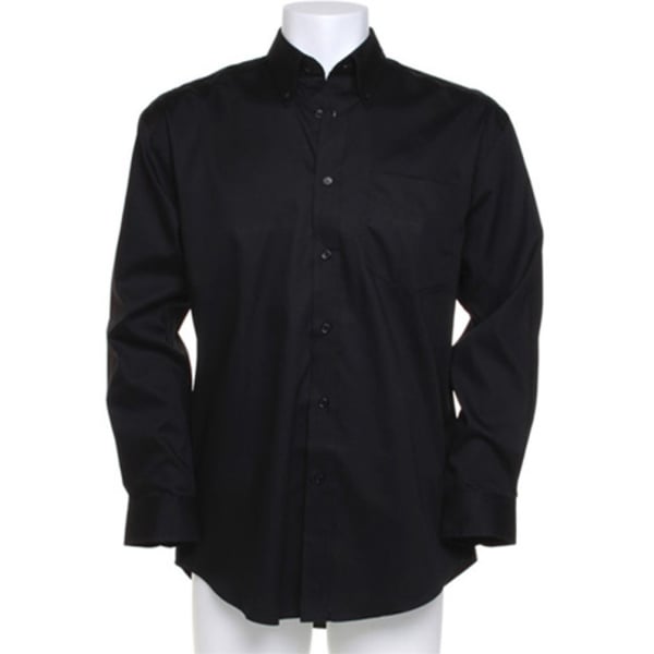 Kustom Kit Mens Long Sleeve Corporate Oxford Shirt