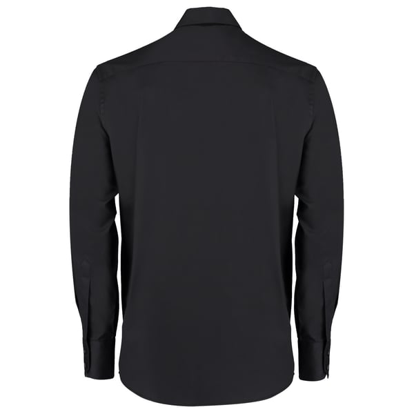 Kustom Kit Mens Tailored Fit Long Sleeved Business Shirt