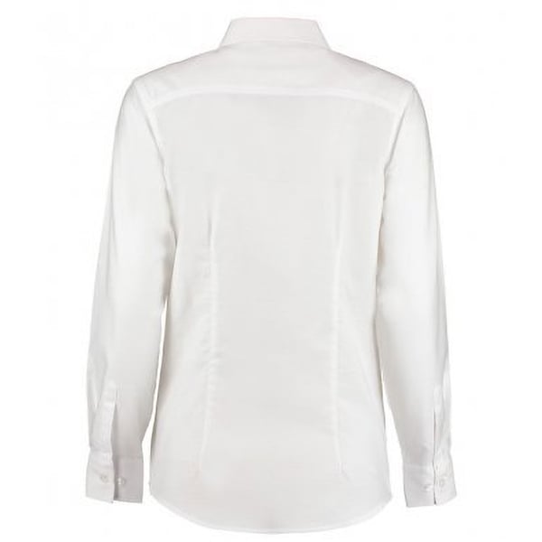 Kustom Kit Ladies Workwear Oxford Long Sleeve Shirt