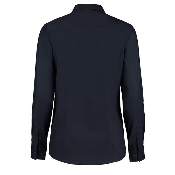 Kustom Kit Ladies Workwear Oxford Long Sleeve Shirt