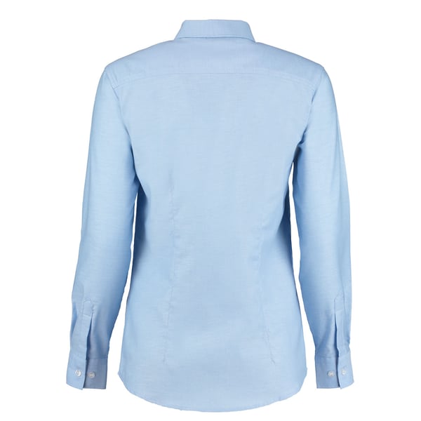 Kustom Kit Ladies Workwear Oxford Long Sleeve Shirt