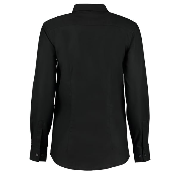 Kustom Kit Ladies Workwear Oxford Long Sleeve Shirt