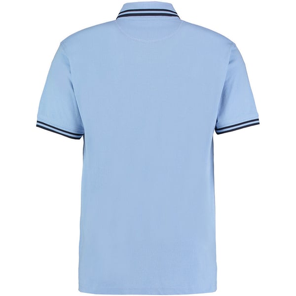 Kustom Kit Mens Tipped Piqué Short Sleeve Polo Shirt