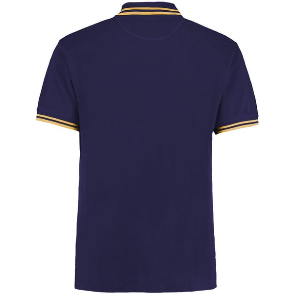 Kustom Kit Mens Tipped Piqué Short Sleeve Polo Shirt