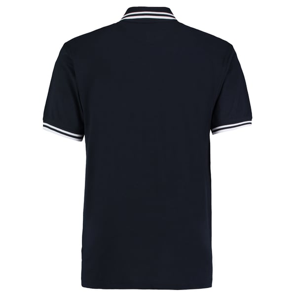 Kustom Kit Mens Tipped Piqué Short Sleeve Polo Shirt