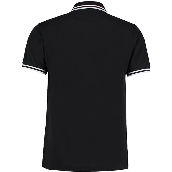 Kustom Kit Mens Tipped Piqué Short Sleeve Polo Shirt