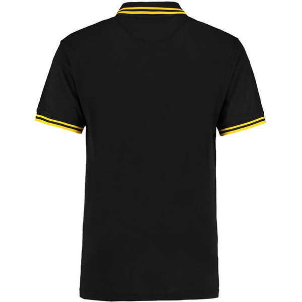 Kustom Kit Mens Tipped Piqué Short Sleeve Polo Shirt