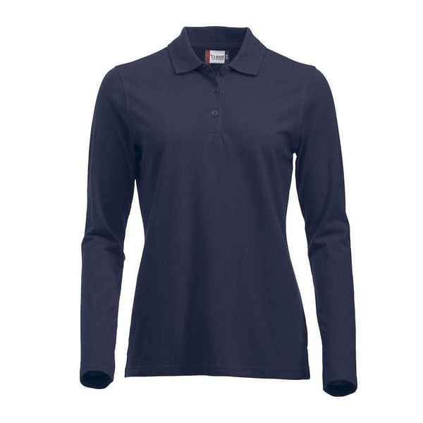 Clique Dame/Ladies Classic Marion langærmet poloshirt med lange ærmer