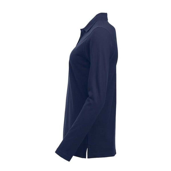 Clique Womens/Ladies Classic Marion Long-Sleeved Polo Shirt
