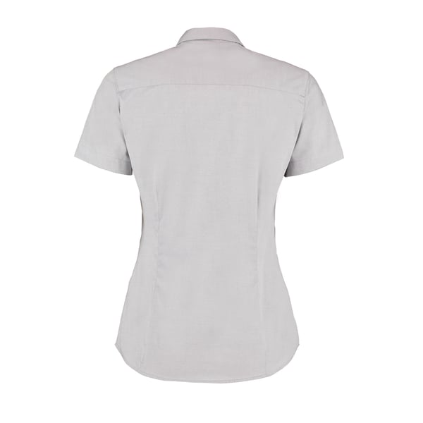 Kustom Kit Ladies Corporate Oxford Short Sleeve Shirt