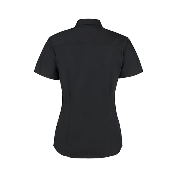 Kustom Kit Ladies Corporate Oxford Short Sleeve Shirt