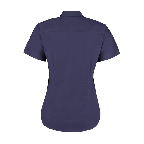 Kustom Kit Ladies Corporate Oxford Short Sleeve Shirt
