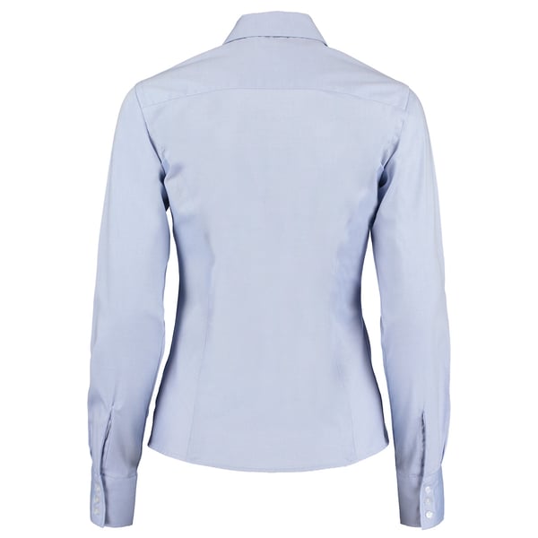 Kustom Kit Ladies Corporate Long Sleeve Oxford Shirt