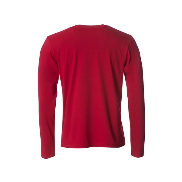 Clique Mens Melange Long-Sleeved T-Shirt
