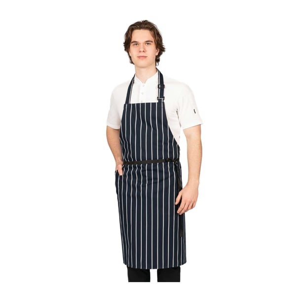 Dennys Butcher Stripe Woven Apron