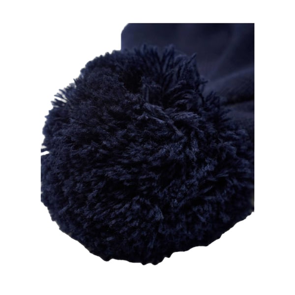 Beechfield Pom Pom Appliqué Patch Mössa
