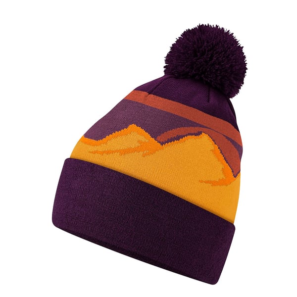 Beechfield Unisex Adult Mountain Peaks Pom Pom Beanie
