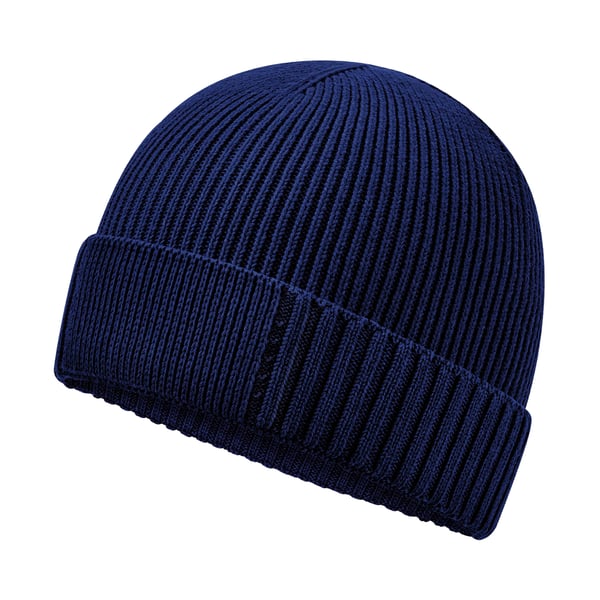 Beechfield Unisex Adult Patch Organic Cotton Beanie