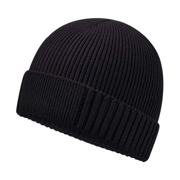 Beechfield Unisex Adult Patch Organic Cotton Beanie