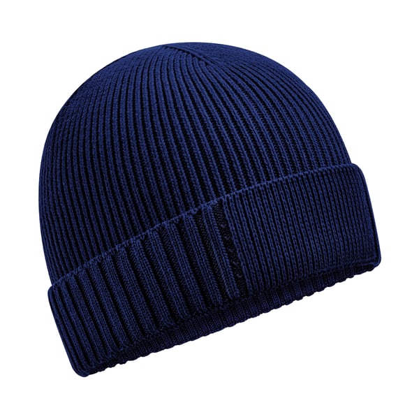 Beechfield Unisex Adult Patch Organic Cotton Beanie