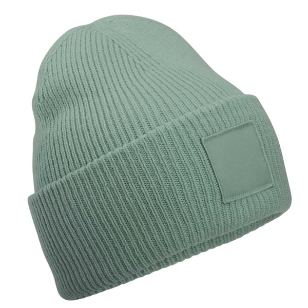 Beechfield Unisex Adult Tonal Patch Cuffed Beanie