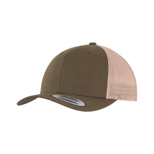 Flexfit Retro kaksivärinen Trucker-lippalakki