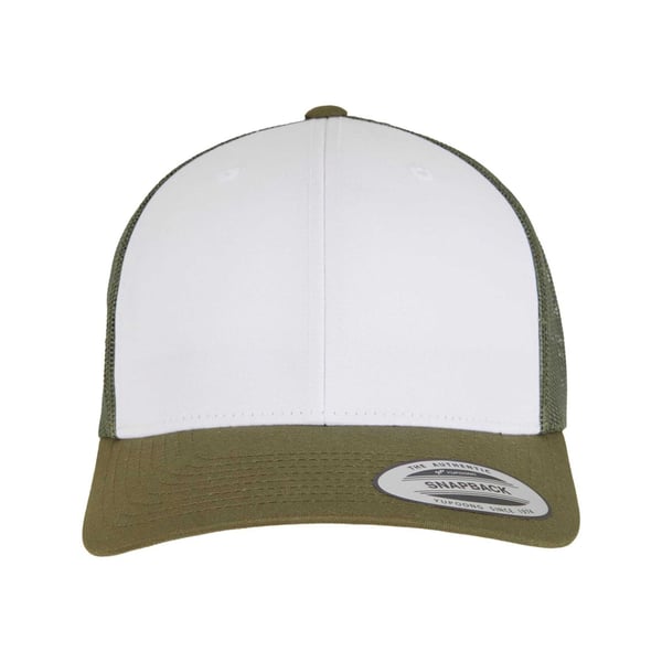 Flexfit Unisex Adult Retro Colour Block Trucker Cap